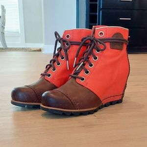 SOREL Wedge Booties